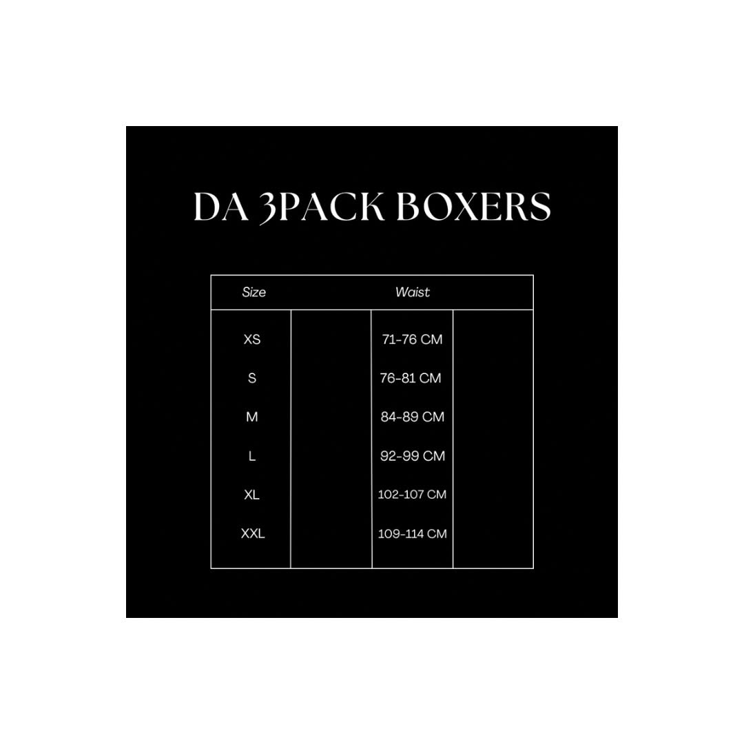 DA 3PACK MONOGRAM BOXER BRIEF