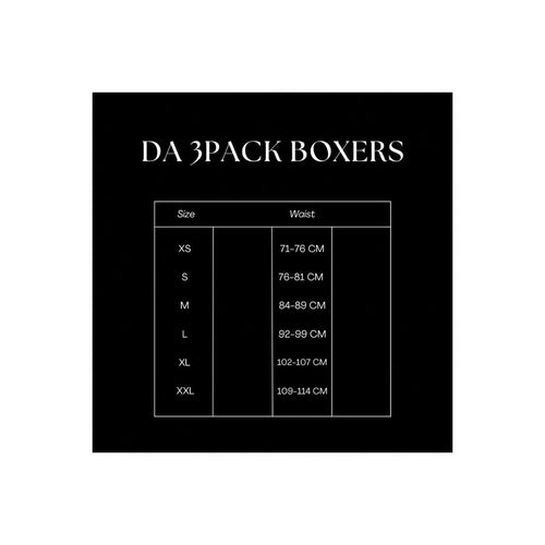 DA 3PACK MONOGRAM BOXER BRIEF