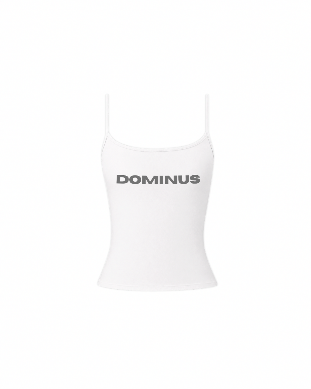 GRAY SCRIPT LOGO WOMENS TANK TOP