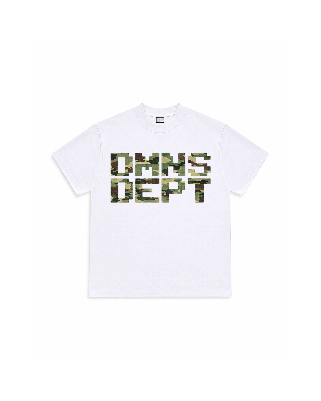 CAMO CREWNECK T-SHIRT