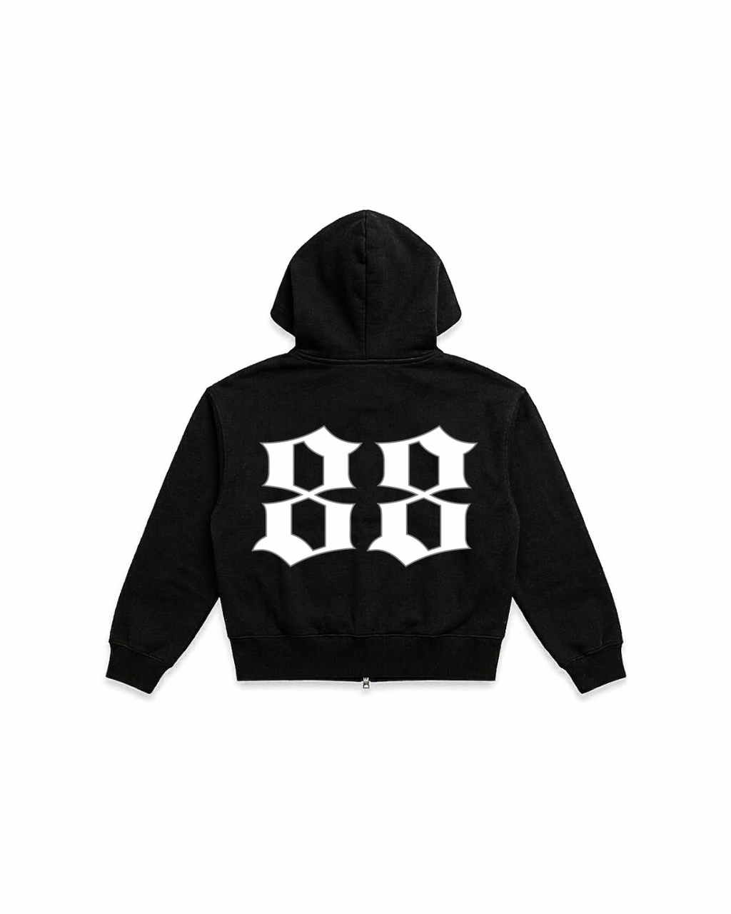 SPLIT MONOGRAM HOODIE