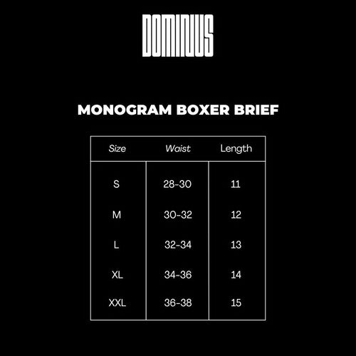 DA 3PACK MONOGRAM BOXER BRIEF